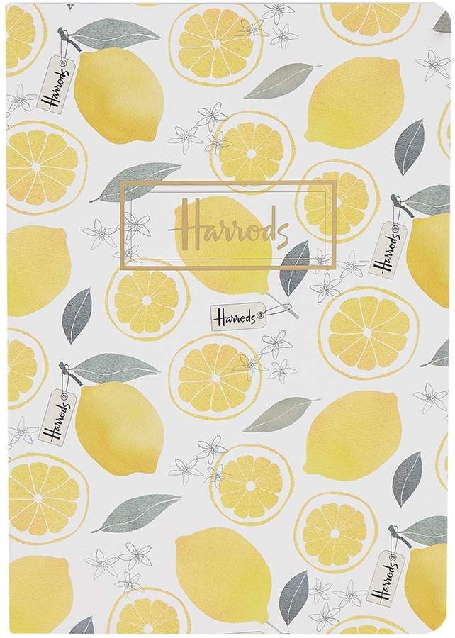 Harrods Lemon Zest Notebook, White - Sweet Lemon , HD Wallpaper & Backgrounds