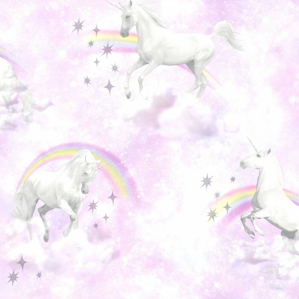 Details About I Love Wallpaper Unicorn Childrens Wallpaper - Mane , HD Wallpaper & Backgrounds
