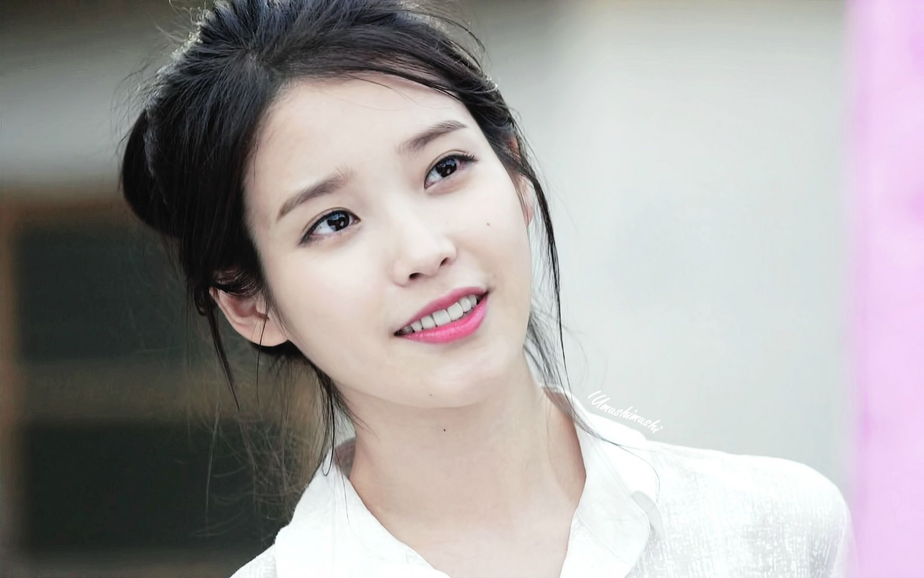 Wallpaper Artis Korea Terpopuler - K Pop Iu , HD Wallpaper & Backgrounds