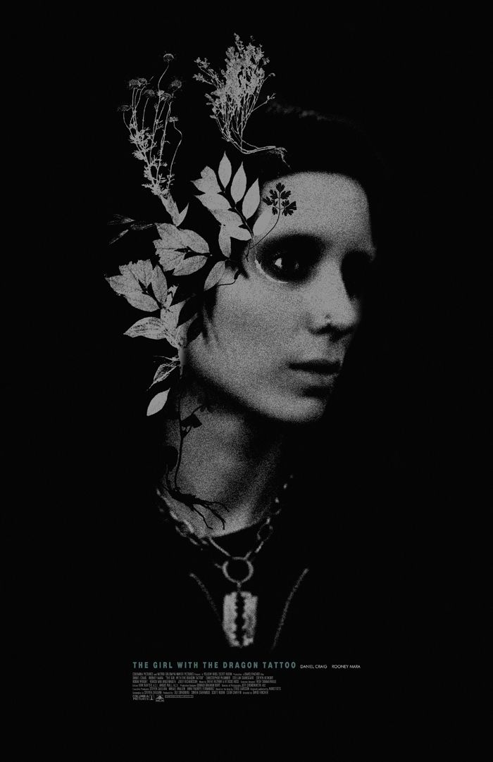 Girl With The Dragon Tattoo Poster Fan , HD Wallpaper & Backgrounds