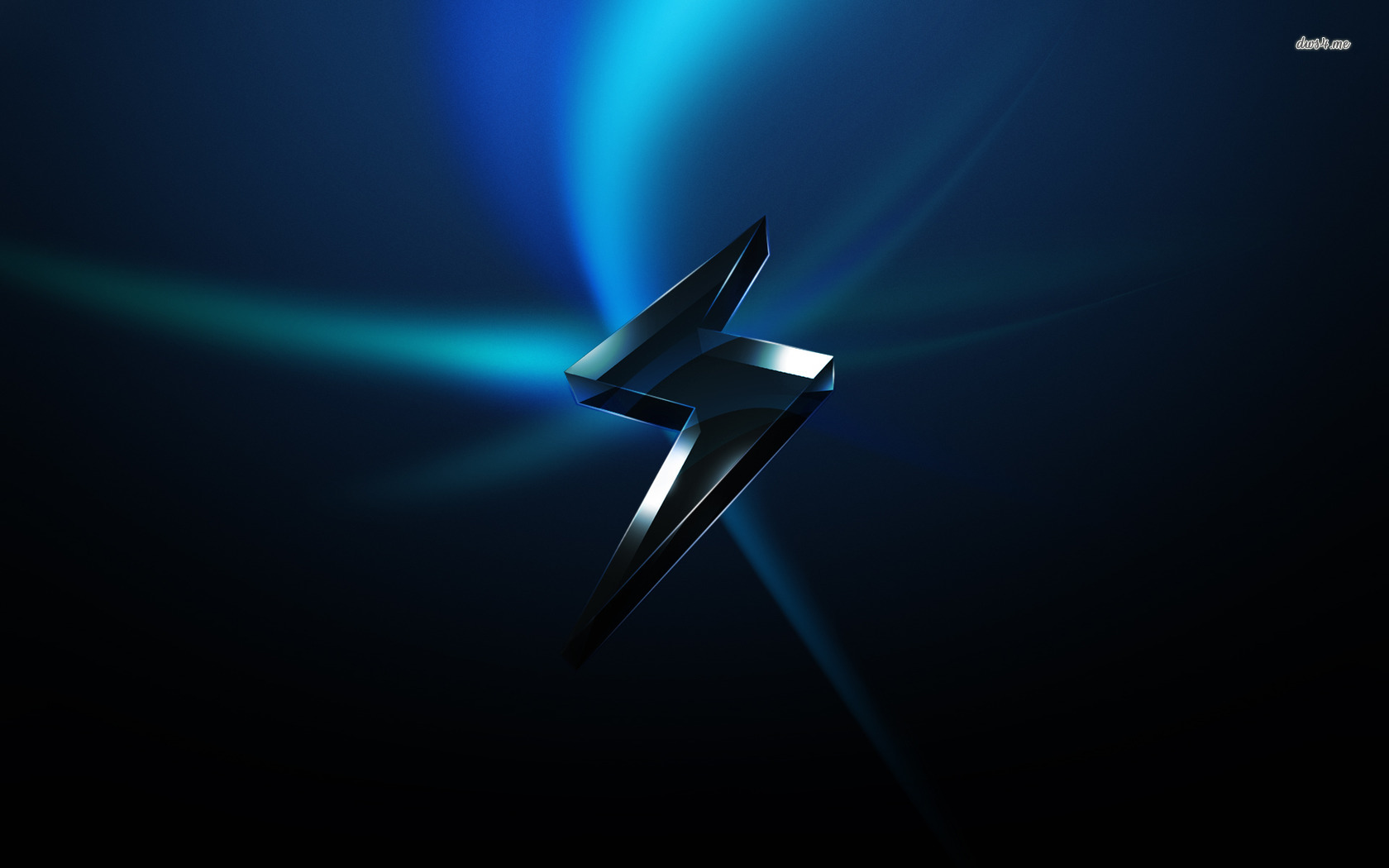 Lightning Bolt Wallpaper - Lightning Bolt 3d Logo , HD Wallpaper & Backgrounds