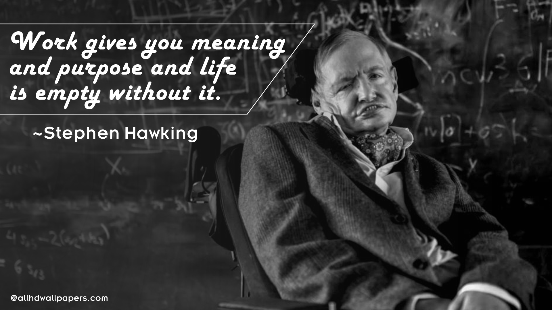 Wallpapers Stephen Hawking Quote Wallpaper3 - Stephen Hawking Life Meaning , HD Wallpaper & Backgrounds