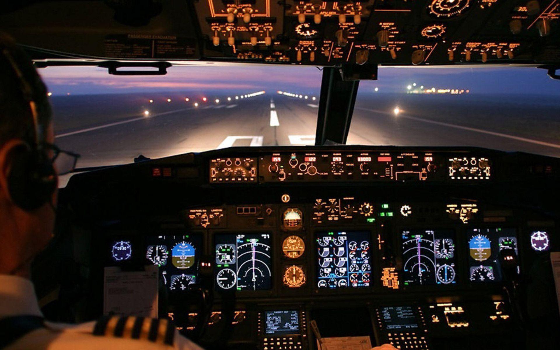 Airbus Wallpaper - Desktop Airbus A320 Cockpit , HD Wallpaper & Backgrounds