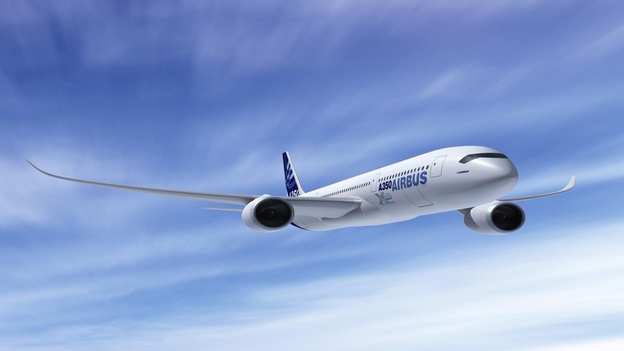 Hd Wallpaper Airbus A - Airbus A350 , HD Wallpaper & Backgrounds