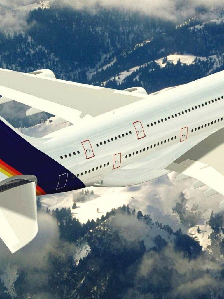 Airbus A380 Hd Wallpaper - Airbus A380 Super Jumbo Jet , HD Wallpaper & Backgrounds