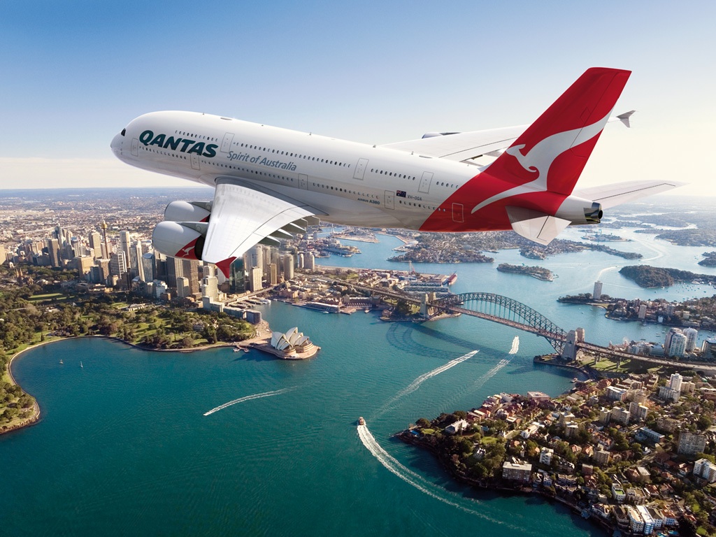 A380 - Kingsford Smith Airport Sydney , HD Wallpaper & Backgrounds