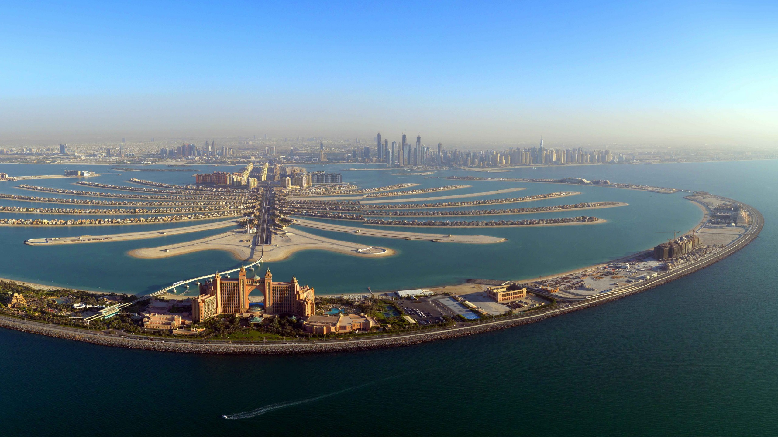 Download Dubai Emirates, Dubai Employment Wallpaper - Palm Island Uae , HD Wallpaper & Backgrounds