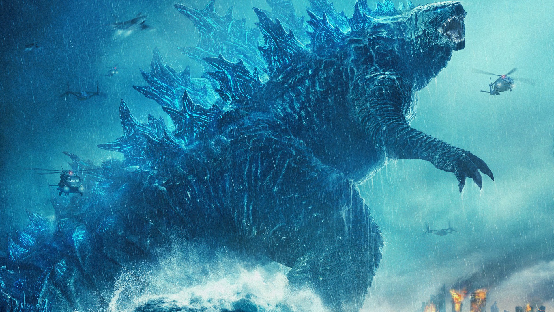 Wallpaper Of Godzilla, Godzilla King Of The Monsters, - Godzilla King Of Monster , HD Wallpaper & Backgrounds