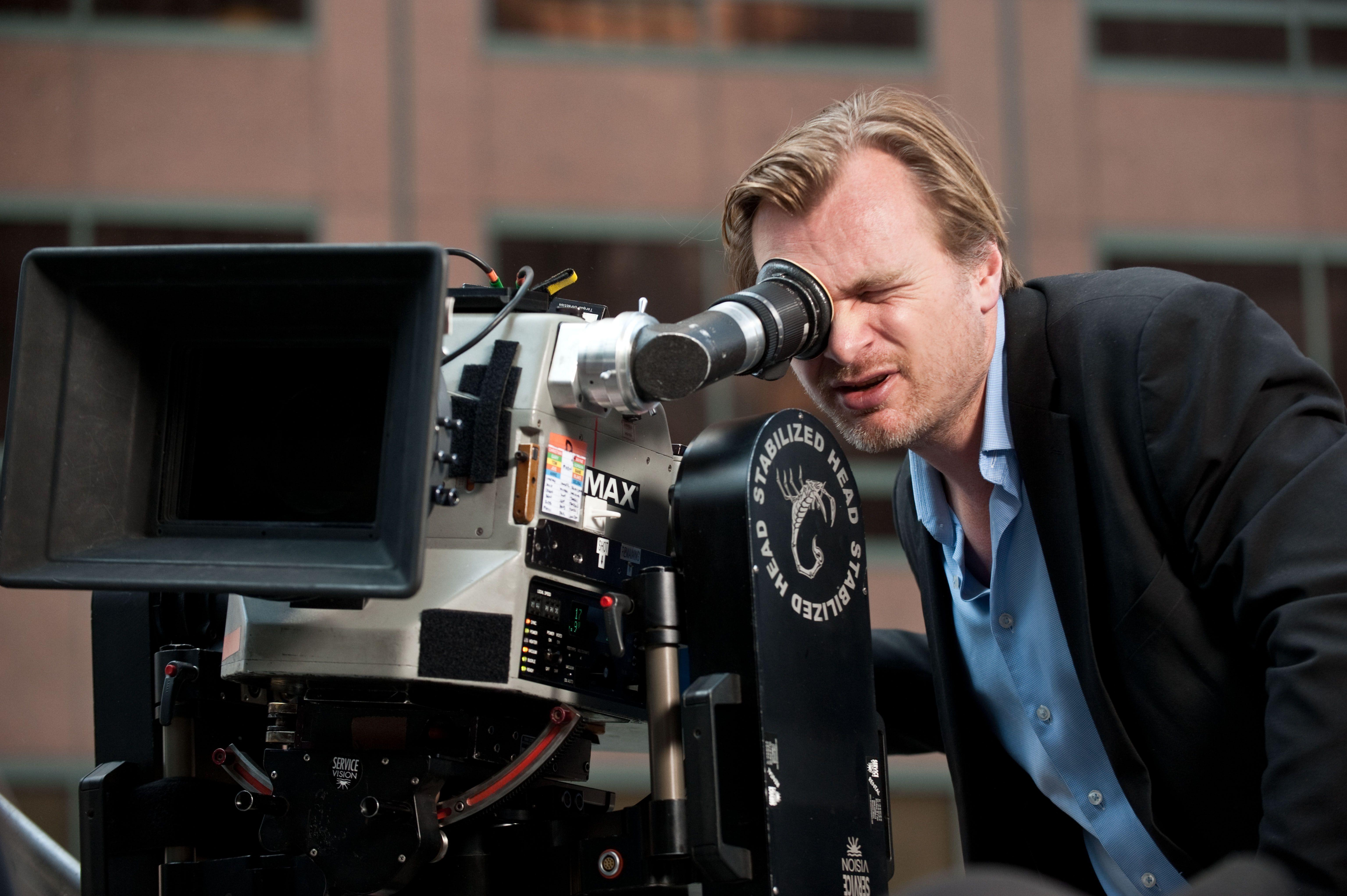 Hd Christopher Nolan Wallpapers - Christopher Nolan Filming , HD Wallpaper & Backgrounds