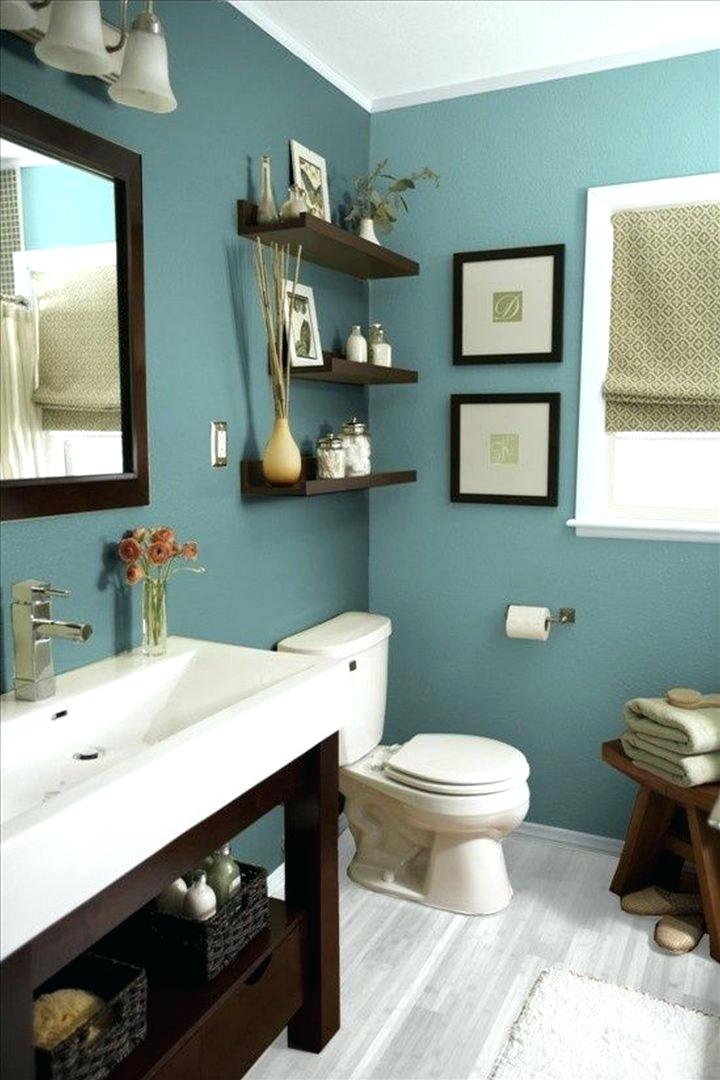 Astonishing Bathroom Wallpaper Ideas Bathroom Awesome - Small Bathroom Ideas Colors , HD Wallpaper & Backgrounds