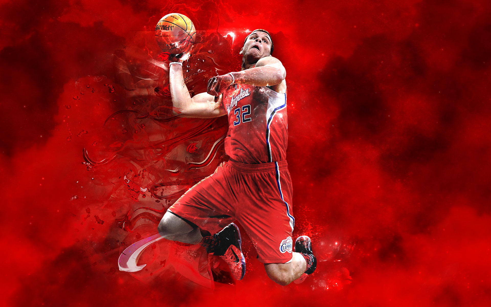 Blake Griffin Full Hd - Nba Live 17 Cover Athlete , HD Wallpaper & Backgrounds