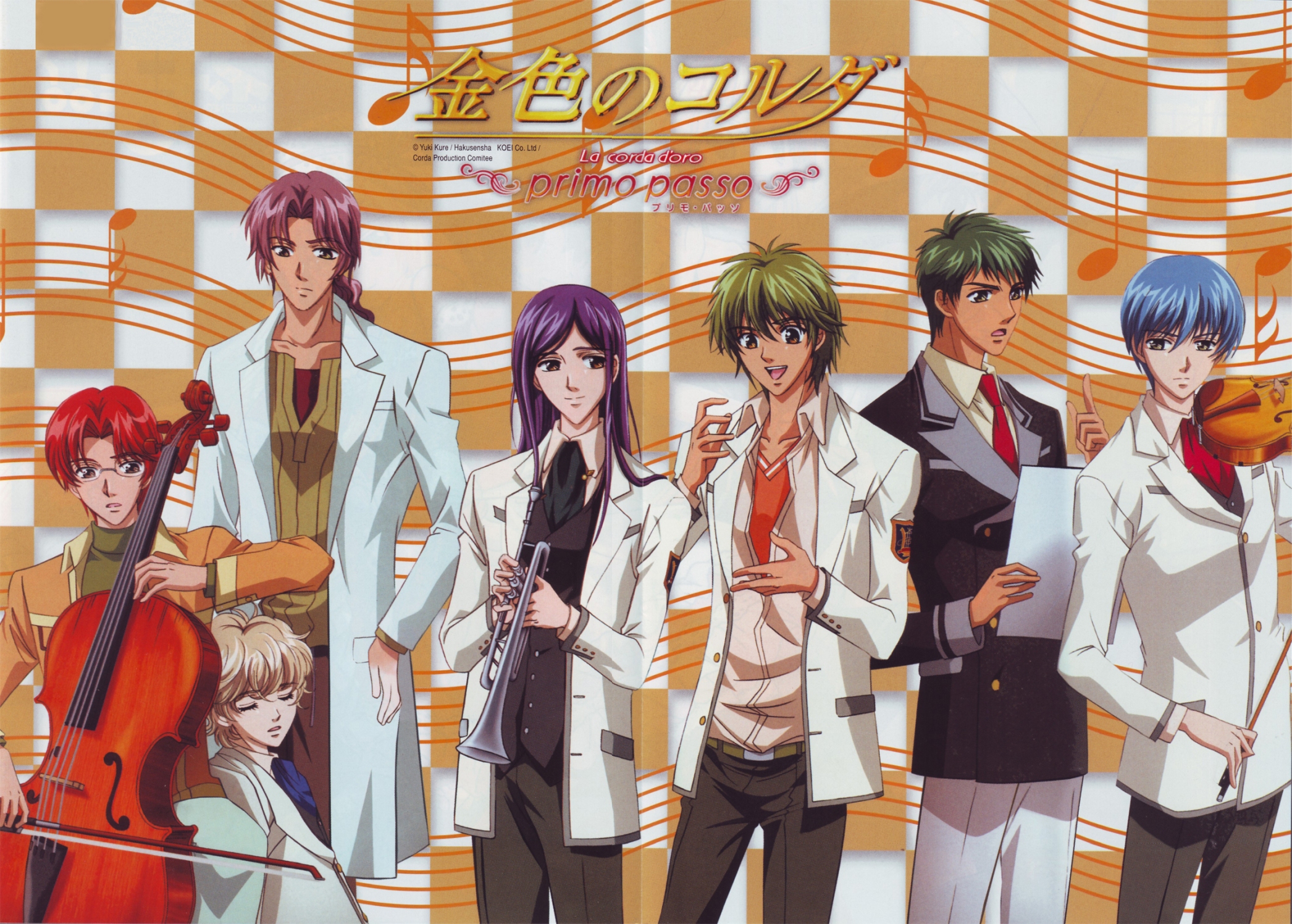 Kiniro No Corda La Corda D'oro Wallpaper , HD Wallpaper & Backgrounds