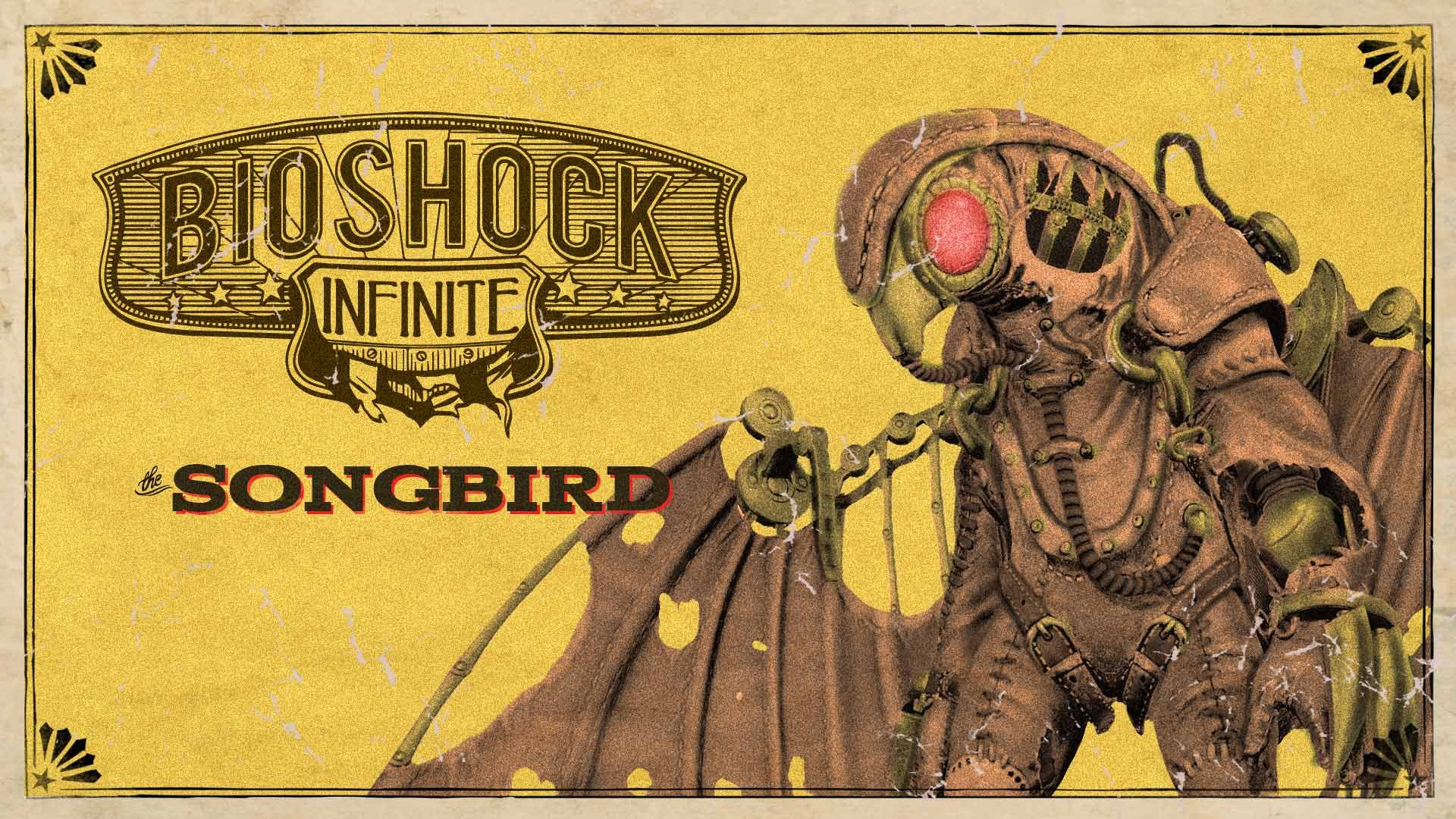 Widescreen Bioshock Infinito Wallpaper Wpt7001117 - Bioshock Infinite Songbird , HD Wallpaper & Backgrounds