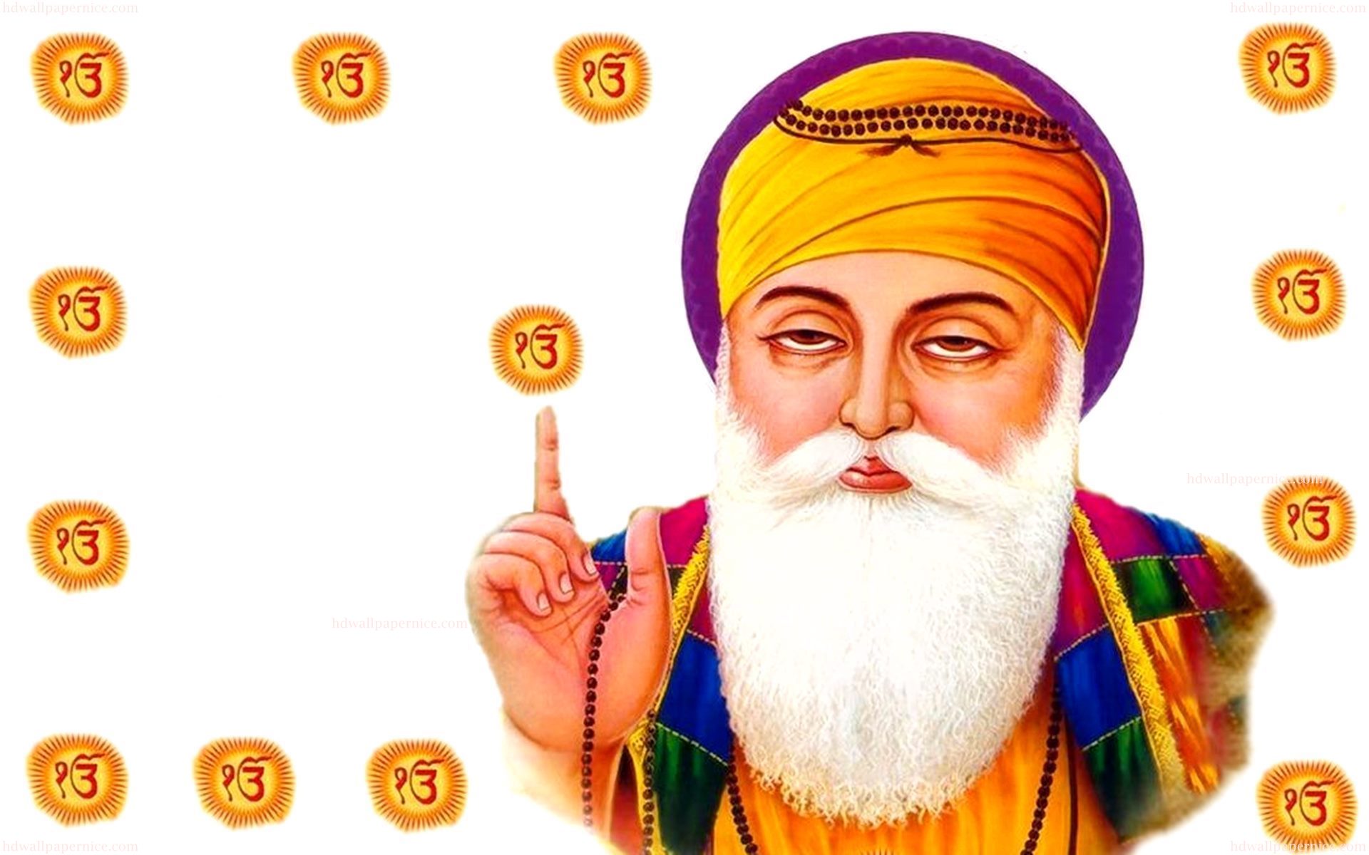 Guru Nanak Dev Ji Ekonkar Pics Hd Wallpaper - Guru Nanak Birthday 2018 , HD Wallpaper & Backgrounds