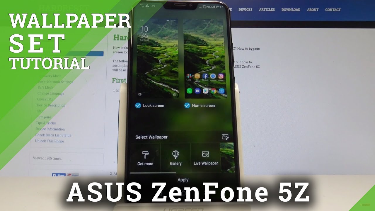 How To Change Wallpaper On Asus Zenfone 5z - Samsung Galaxy , HD Wallpaper & Backgrounds