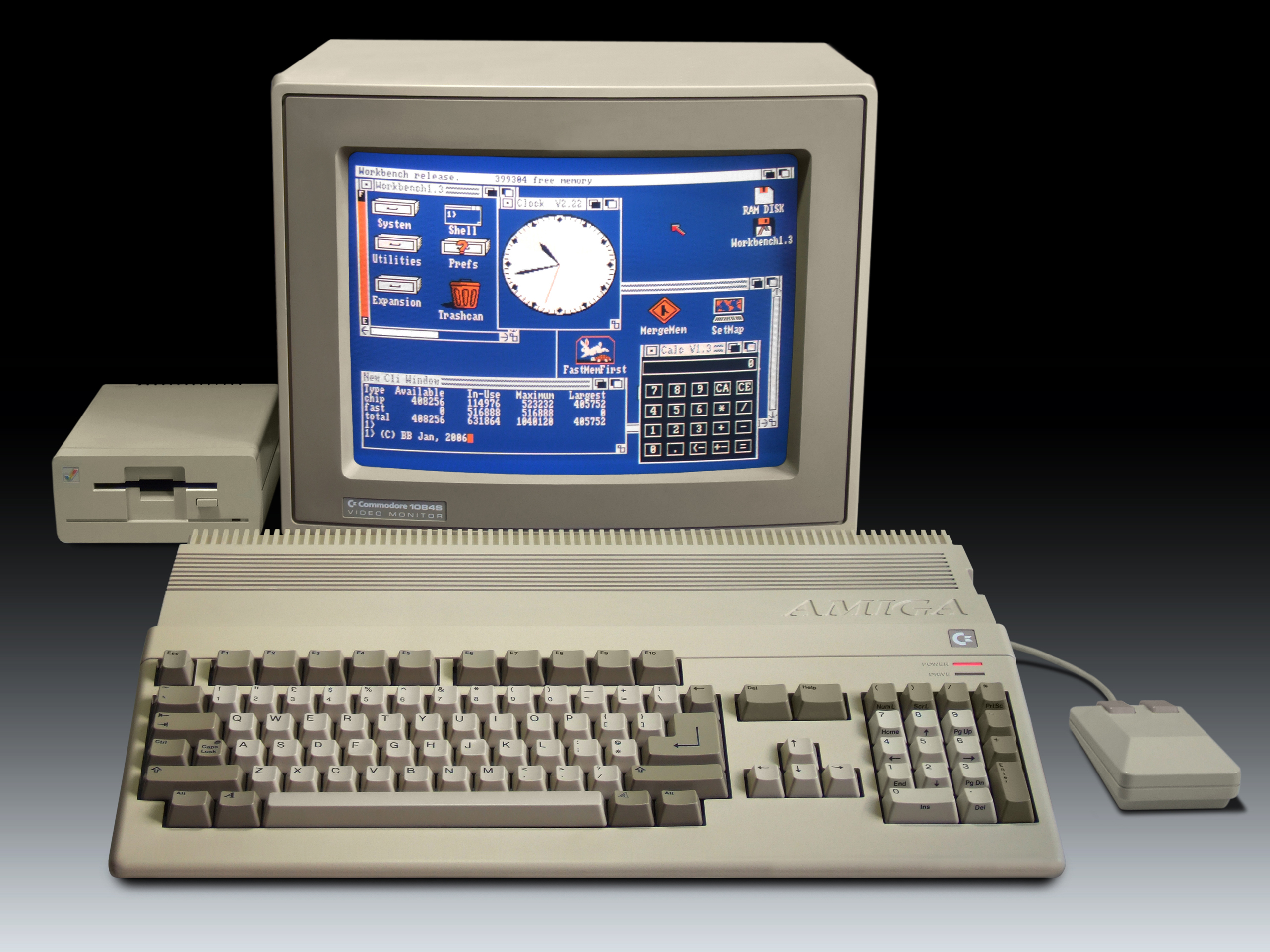 Commodore Amiga - Commodore Amiga 500 , HD Wallpaper & Backgrounds