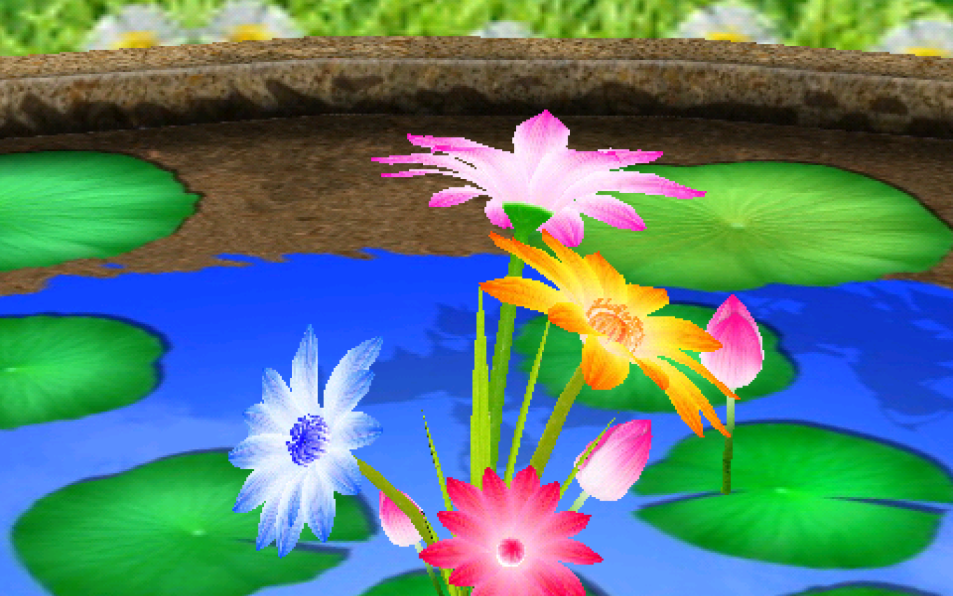 3d Flowers Touch Wallpaper App Ranking And Store Data - Water Lily , HD Wallpaper & Backgrounds