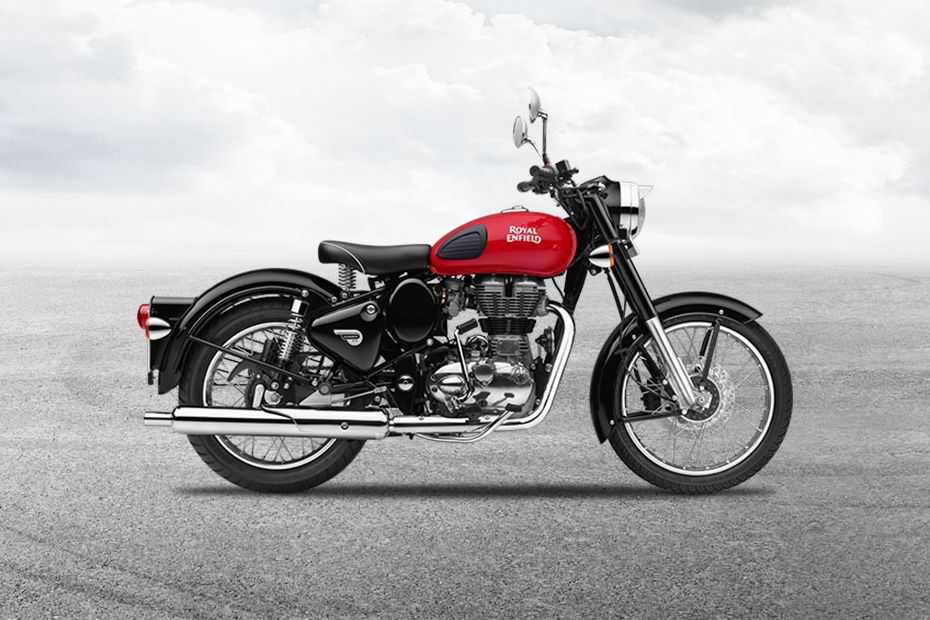 Royal Enfield Classic 350 Redditch Red - Royal Enfield Classic 350 Redditch Abs , HD Wallpaper & Backgrounds