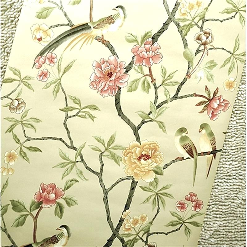 Wallpaper - Tapeten Mit Vögel Und Blumen , HD Wallpaper & Backgrounds