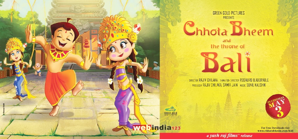 X Chhota Bheem And The Throne Of Bali - Chota Bheem And Throne Of Bali , HD Wallpaper & Backgrounds