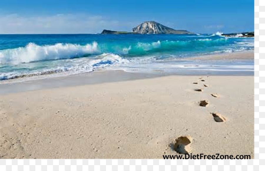 Footprints, Beach, Footprint, Tide, Caribbean Png - Beach Footprints , HD Wallpaper & Backgrounds