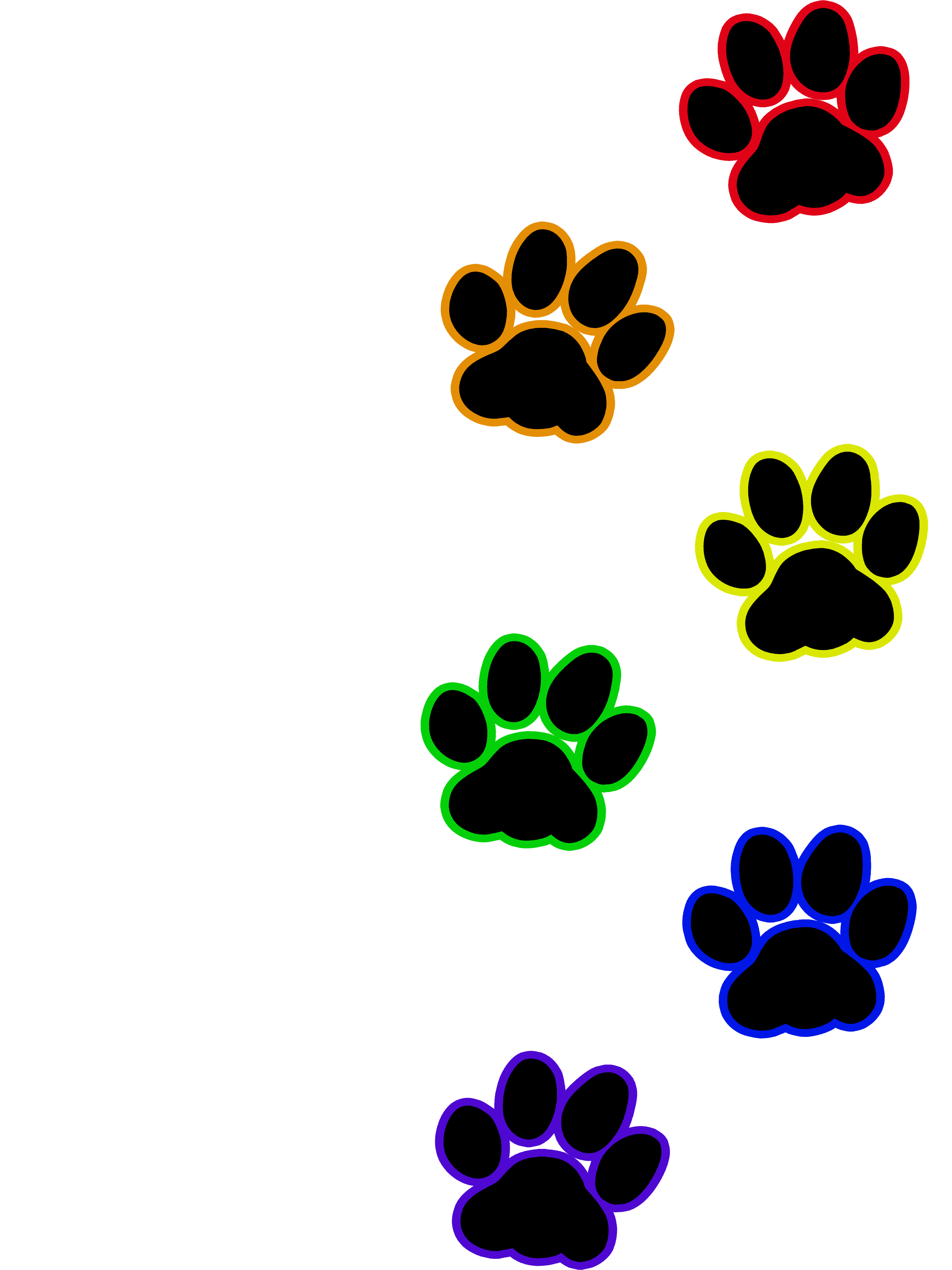 Temporary Cat Paw Print - Cat Paw Prints Png Transparent , HD Wallpaper & Backgrounds