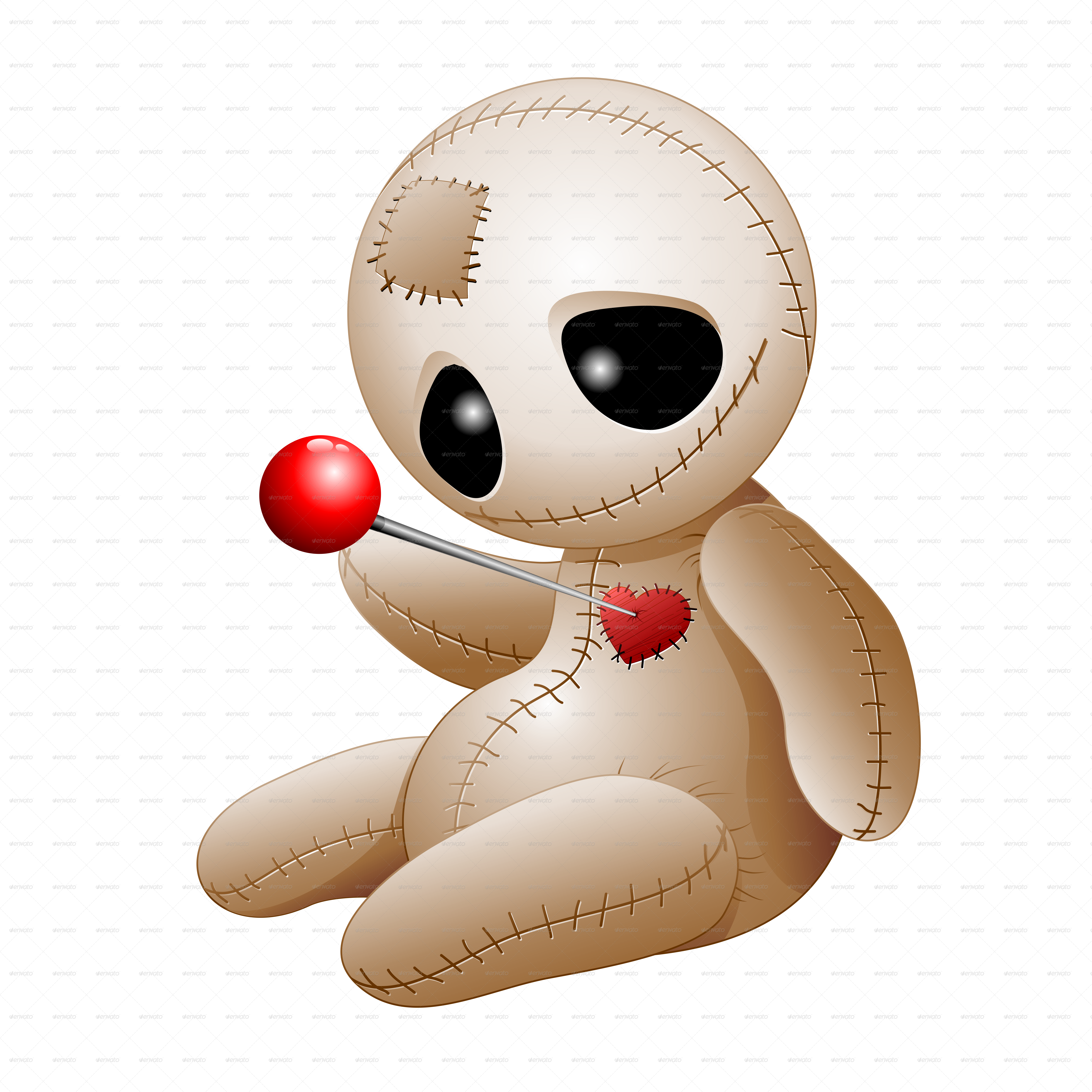 Doll Clipart Poppet - Love Voodoo Doll , HD Wallpaper & Backgrounds