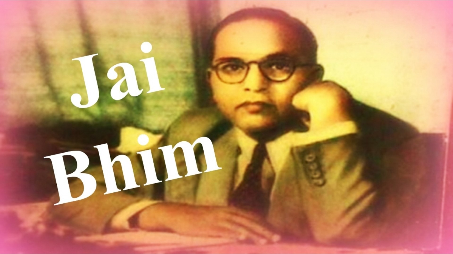Jai Bhim - Dr Babasaheb Ambedkar , HD Wallpaper & Backgrounds