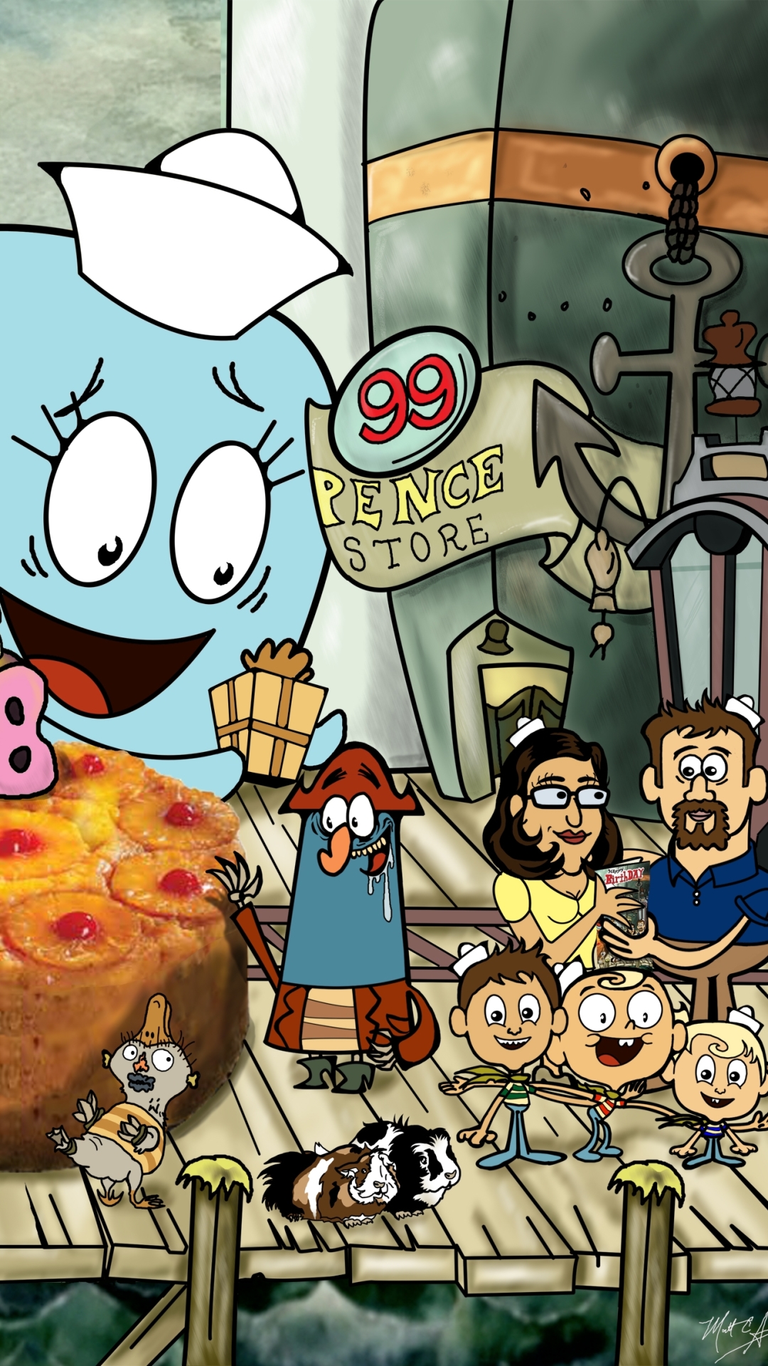 Tv Show / The Marvelous Misadventures Of Flapjack Mobile - Marvelous Misadventures Of Flapjack , HD Wallpaper & Backgrounds