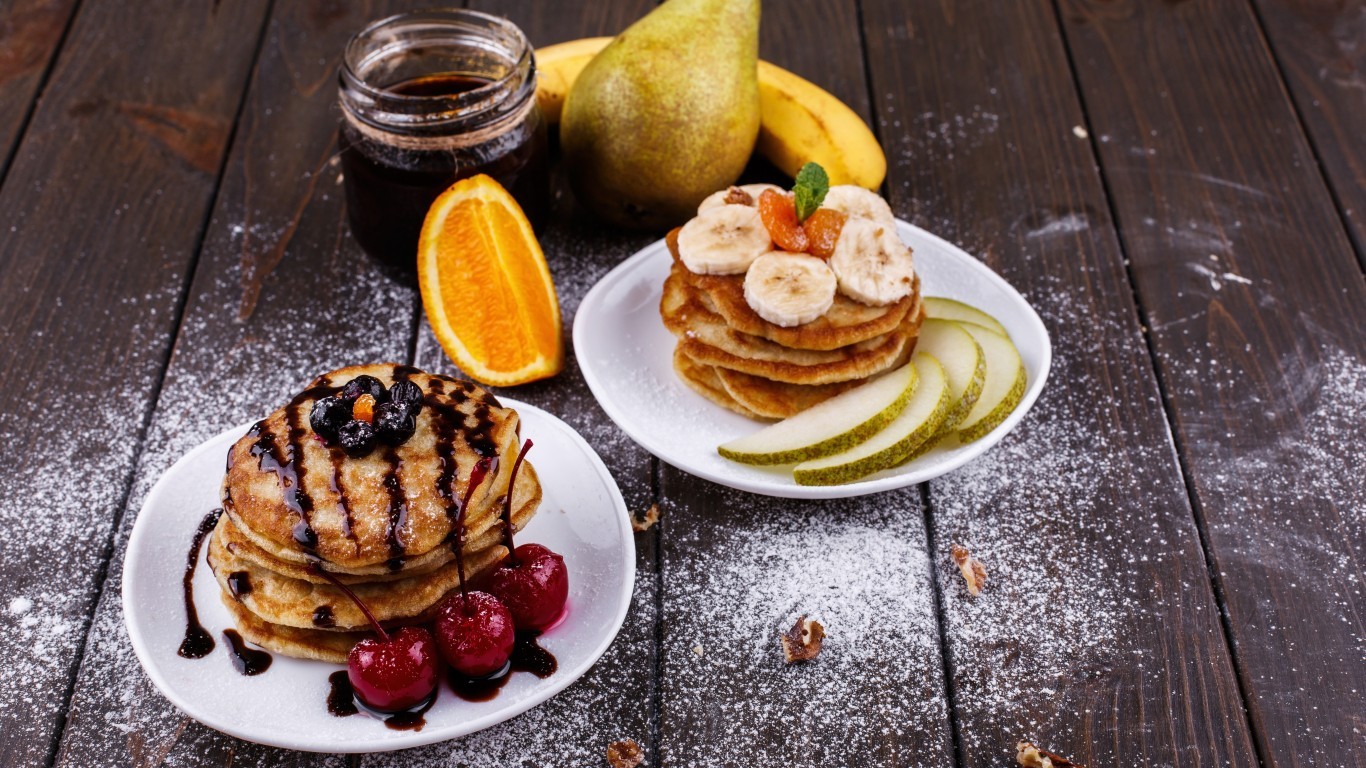 Pancake, Fruits, Breakfast - Pancake , HD Wallpaper & Backgrounds