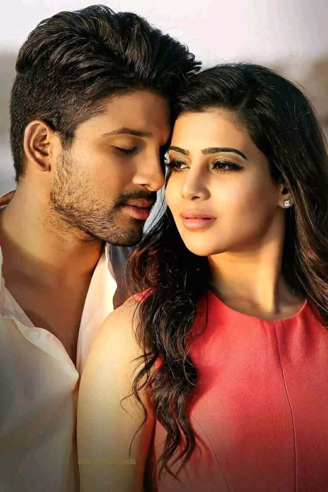 Most Romantic Pair Dj Movie, Movie Photo, Romantic - Son Of Satyamurthy Film , HD Wallpaper & Backgrounds