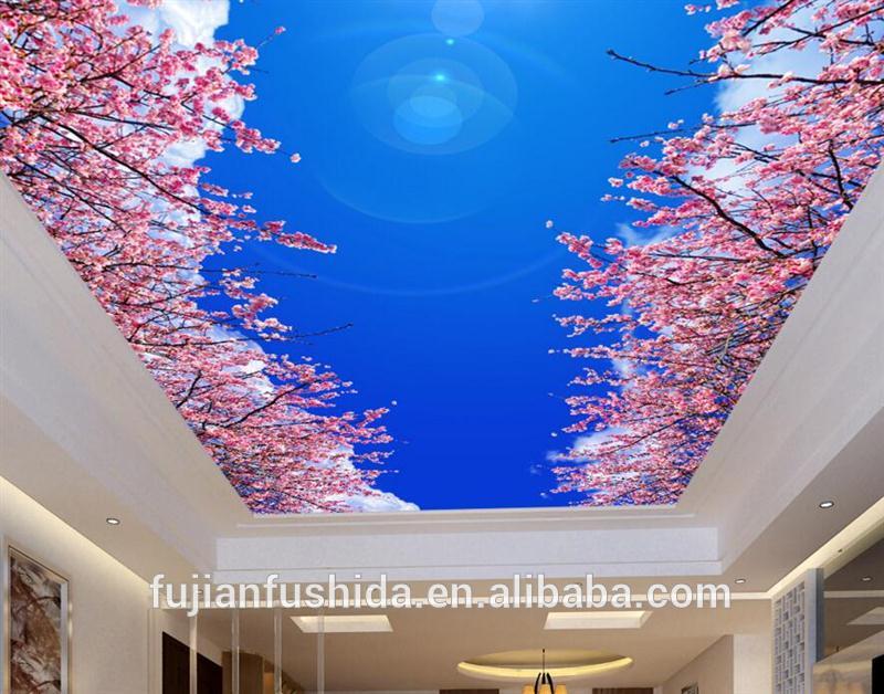 3d Decoration Latest Nature Wallpapers 3d Animated - Sky Ceiling Sticker , HD Wallpaper & Backgrounds