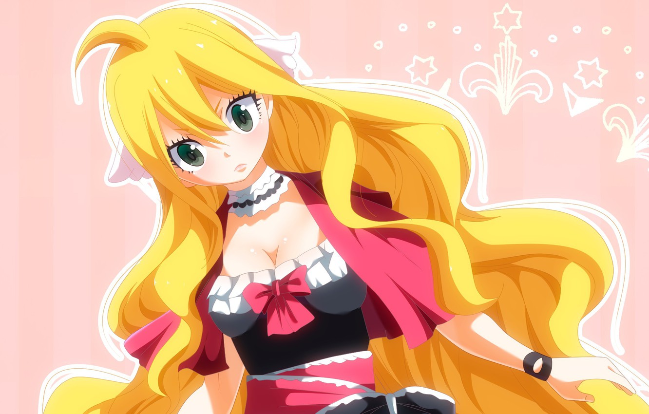 Photo Wallpaper Kawaii, Anime, Pretty, Blonde, Manga, - Mavis Vermillion Manga Coloring , HD Wallpaper & Backgrounds