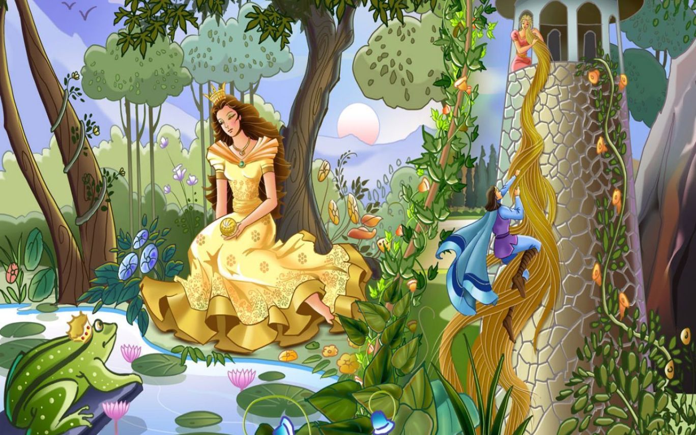 Fairy Tale World Desktop Wallpaper Download Fairy Tale - Fairy Tale Princess , HD Wallpaper & Backgrounds