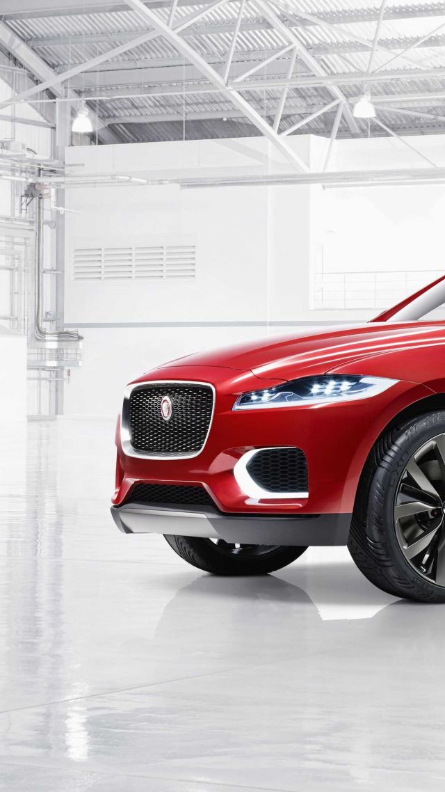 Jaguar F-pace, Red - Jaguar F Pace Iphone , HD Wallpaper & Backgrounds