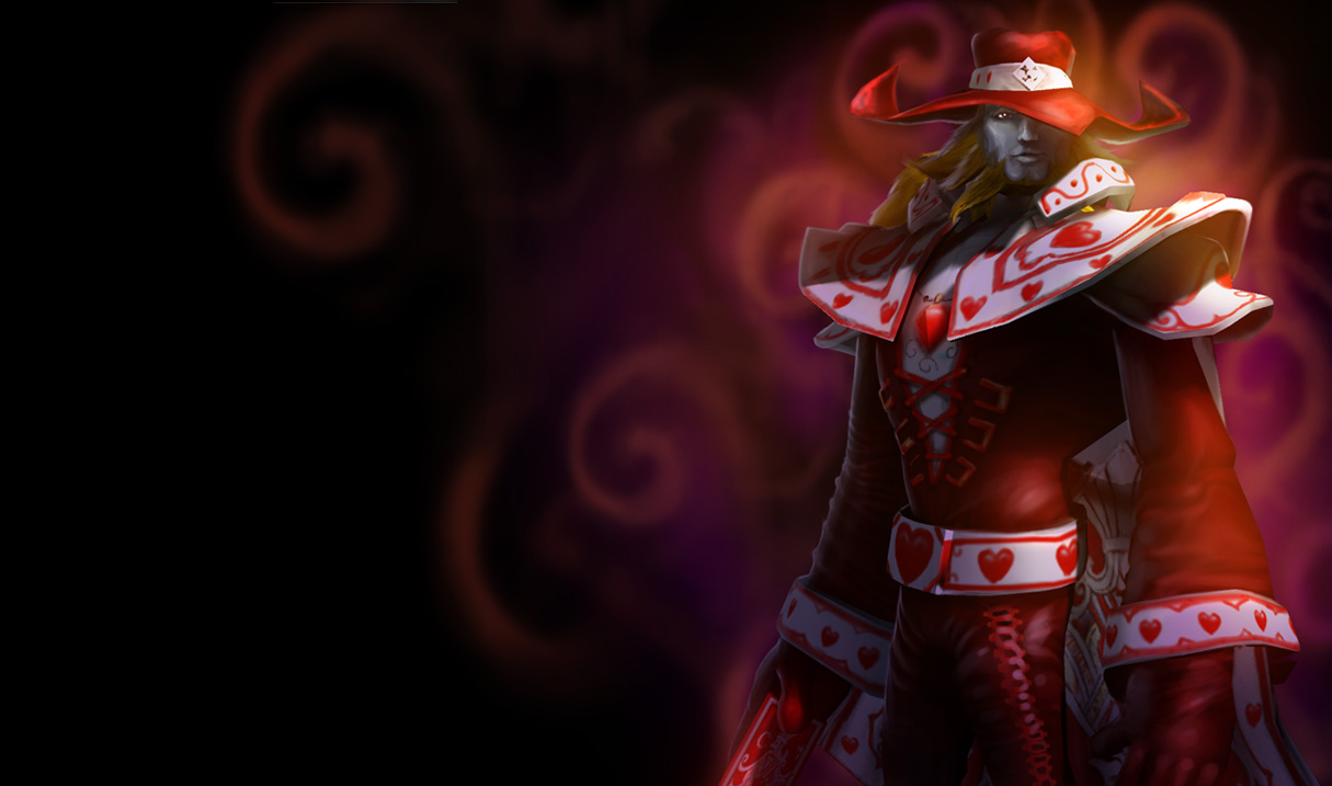 Jack Of Hearts Twisted Fate Skin Old - Twisted Fate Jack Of Hearts , HD Wallpaper & Backgrounds