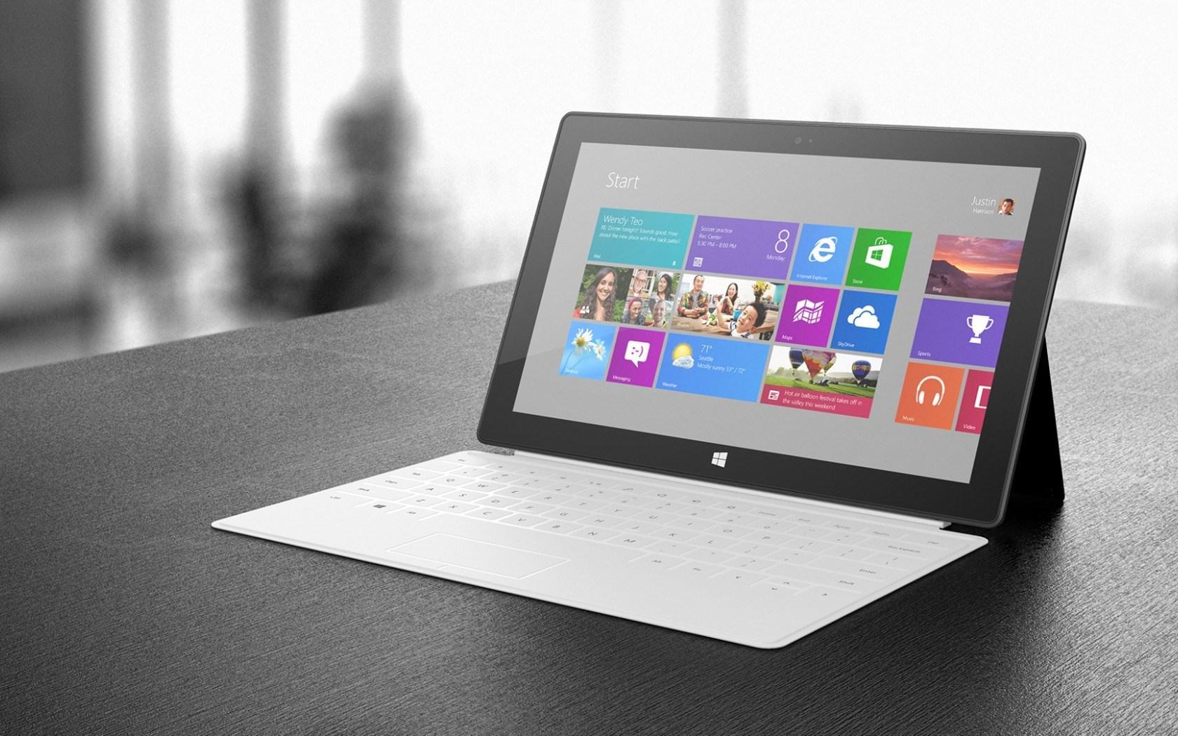 Surface 2 The Microsoft Tablet Windows 8 Hi-tech - Surface Pro White Keyboard , HD Wallpaper & Backgrounds