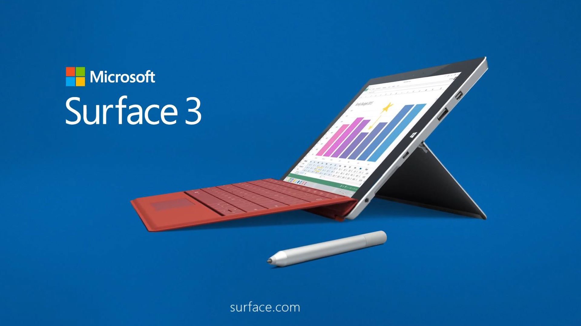 The Surface 3 Will Be Available In The Us Via At&t - Microsoft Surface , HD Wallpaper & Backgrounds