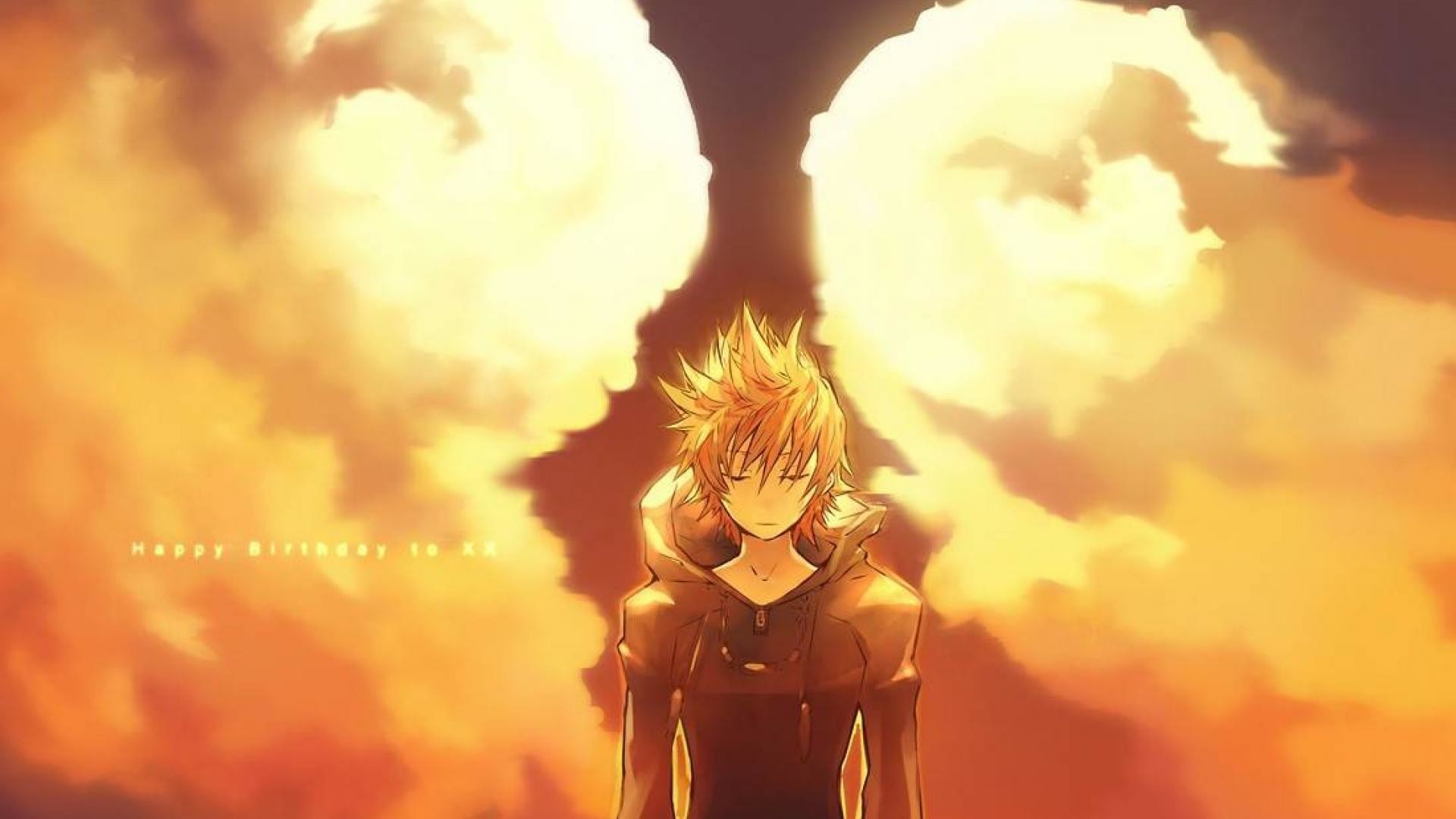 Kingdom Hearts Roxas Wallpapers For Android - Kingdom Hearts Roxas Wallpaper Iphone , HD Wallpaper & Backgrounds