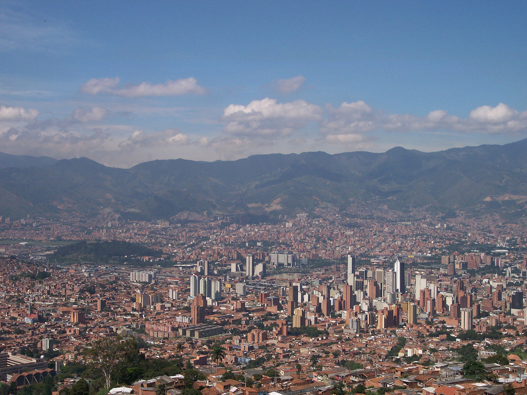 Medellín - Medellin Birds Eye View , HD Wallpaper & Backgrounds