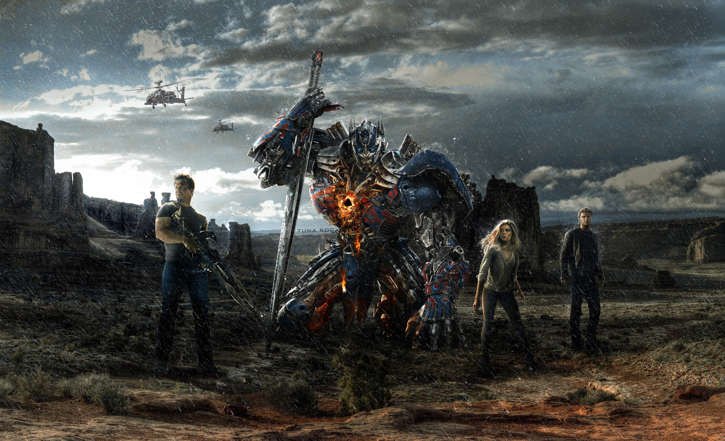 Age Of Extinction Wallpaper By Goblin - Transformers Red Goblin , HD Wallpaper & Backgrounds