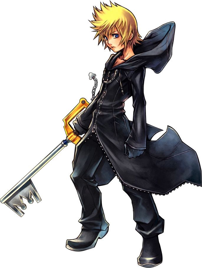 Kingdom Hearts Wallpapers For Phones - Kingdom Hearts Roxas Render , HD Wallpaper & Backgrounds