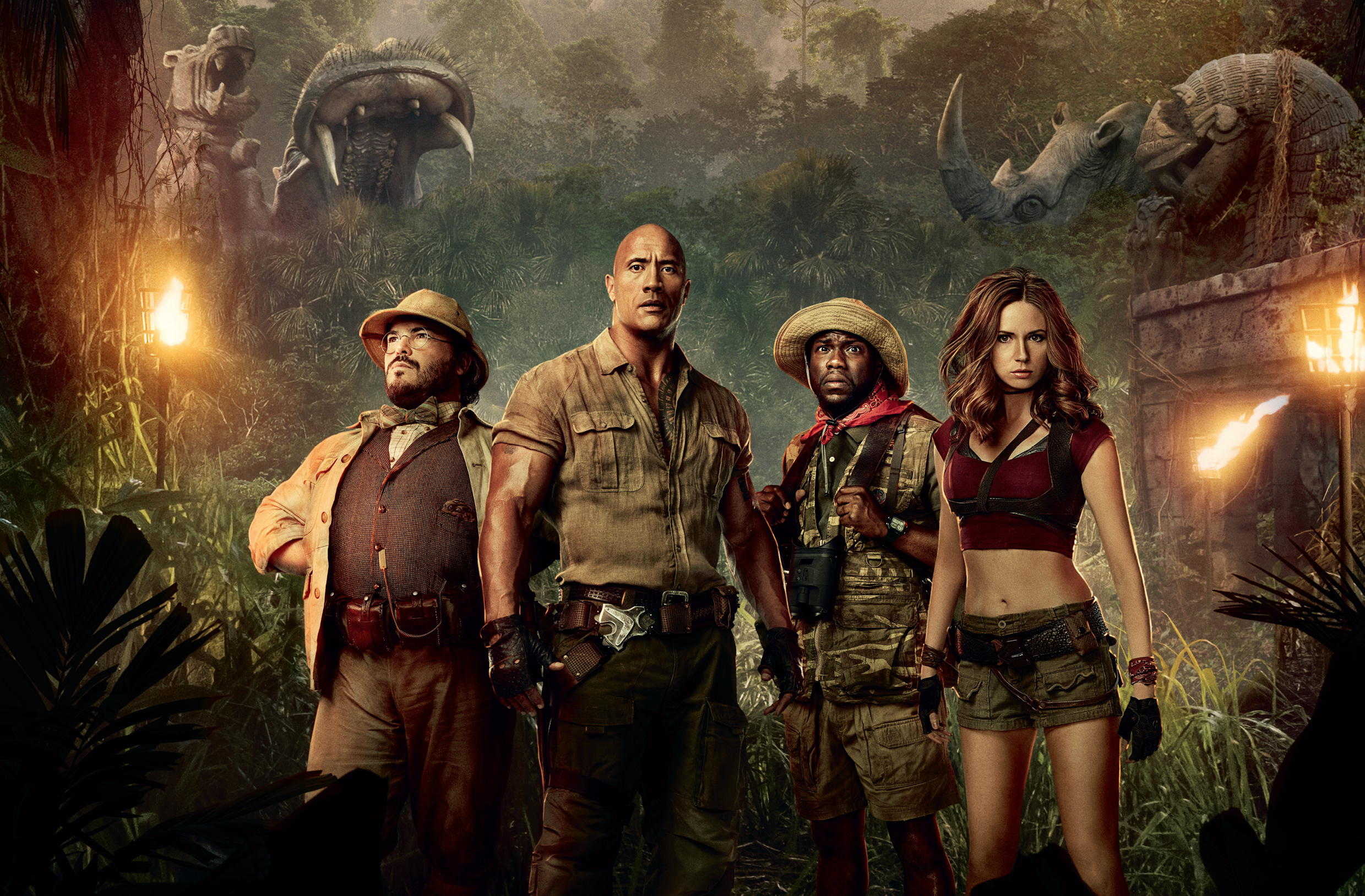 Hd Wallpaper - Jumanji Welcome To The Jungle , HD Wallpaper & Backgrounds