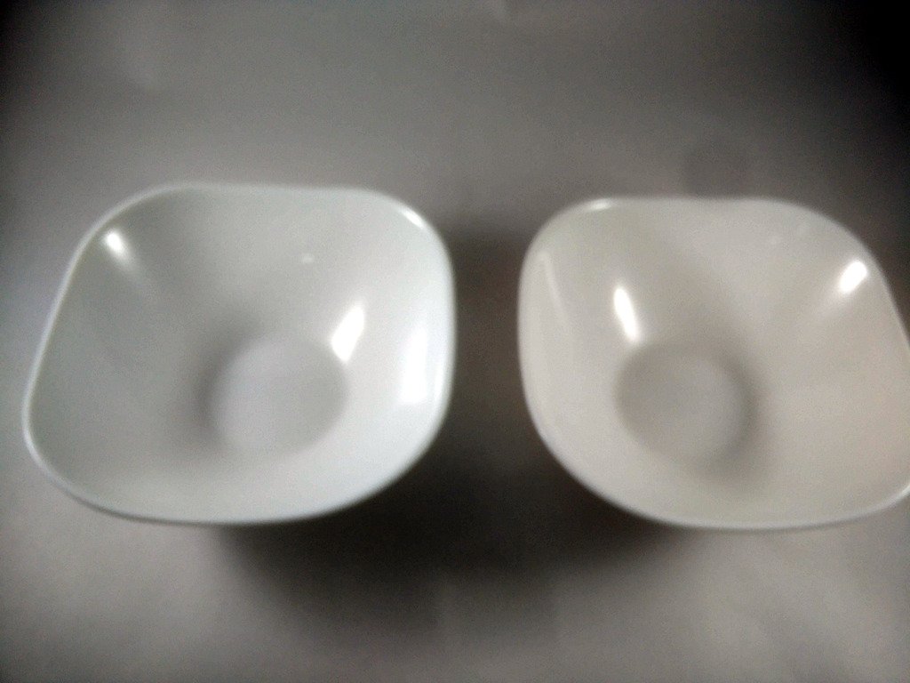 Buy La Opala Medium Bowl Set Of Two Square Shape 430 - Ceramic , HD Wallpaper & Backgrounds
