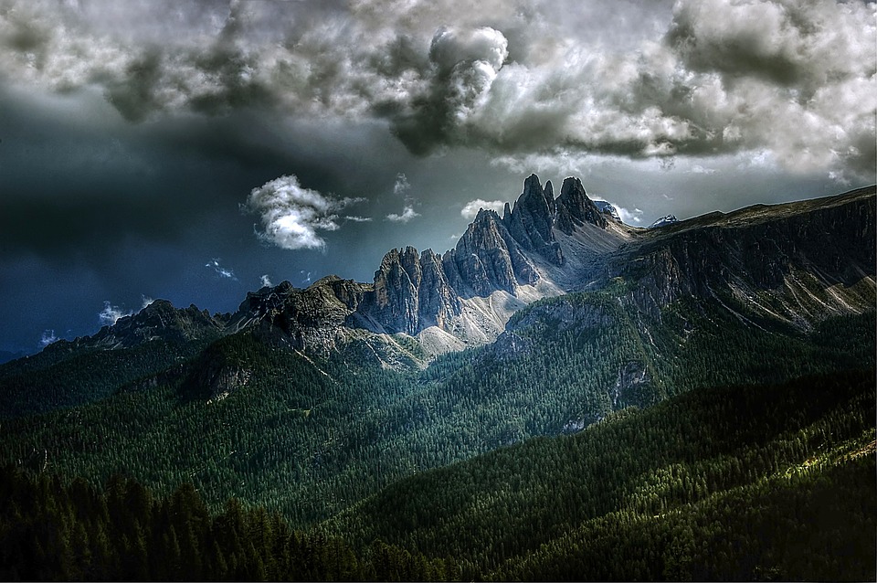 Croda Da Lago Dolomites Italy Nature Blue Summer - Summit , HD Wallpaper & Backgrounds