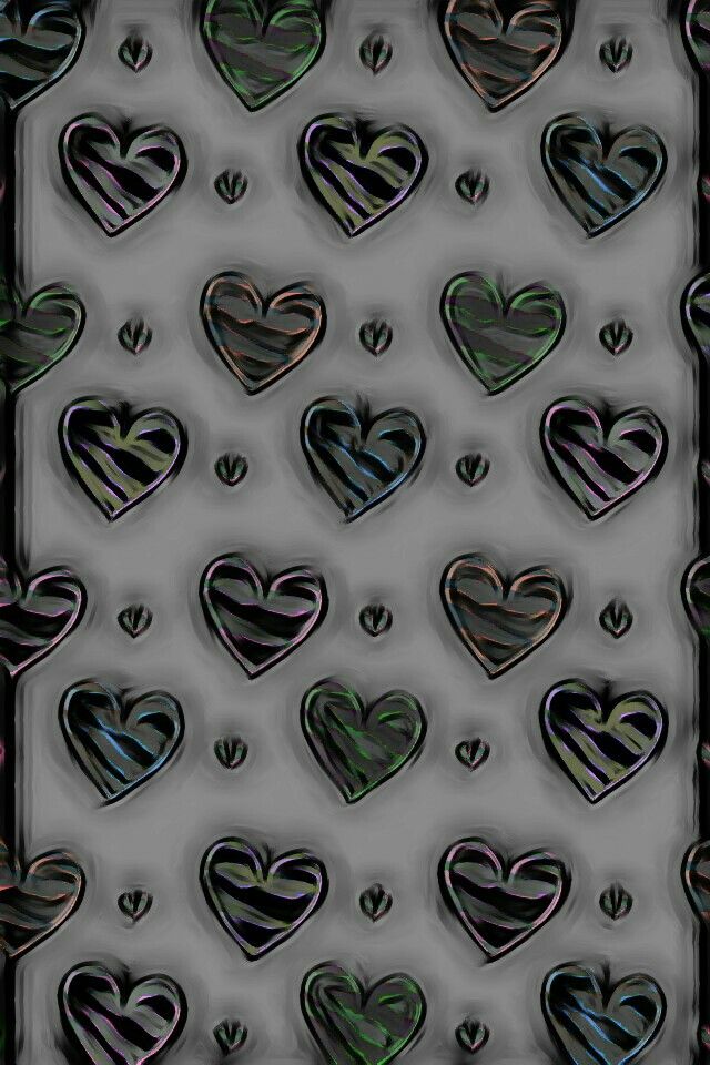 Heart Wallpaper, Black Wallpaper, Cellphone Wallpaper, - Heart , HD Wallpaper & Backgrounds