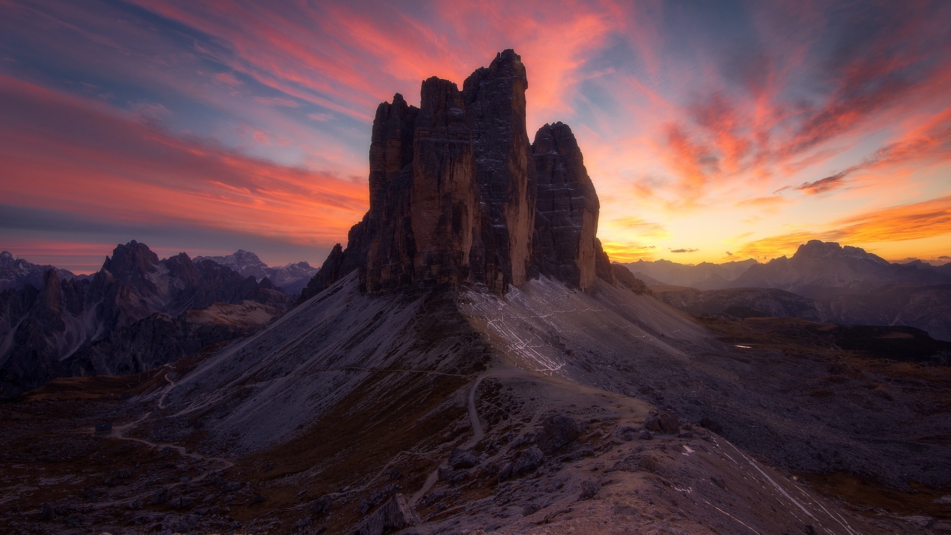 Wallpaper Of Canyon, Dolomites, Earth, Italy, Rock, - Badlands , HD Wallpaper & Backgrounds