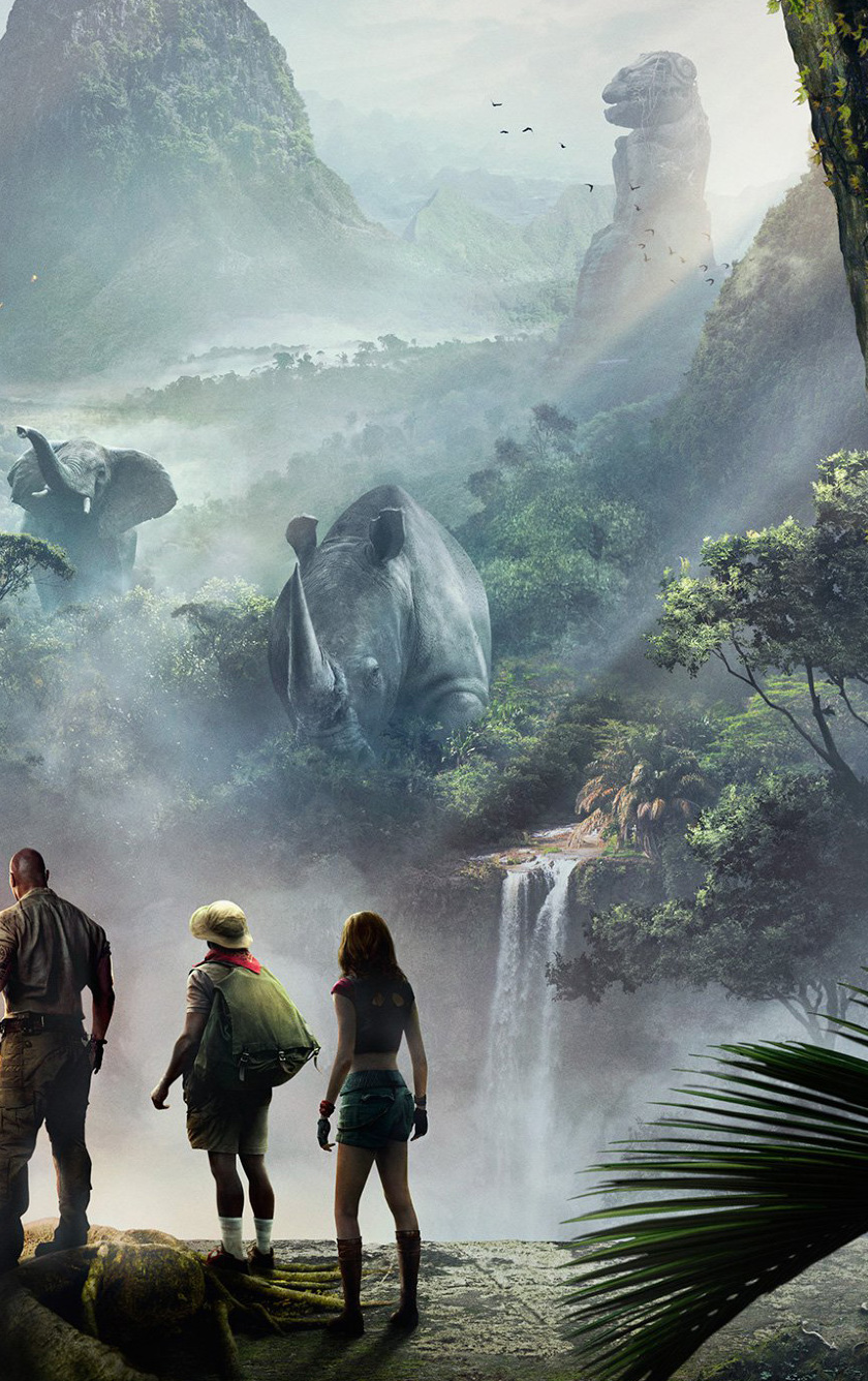 Download Original - Jumanji Welcome To The Jungle Animals , HD Wallpaper & Backgrounds