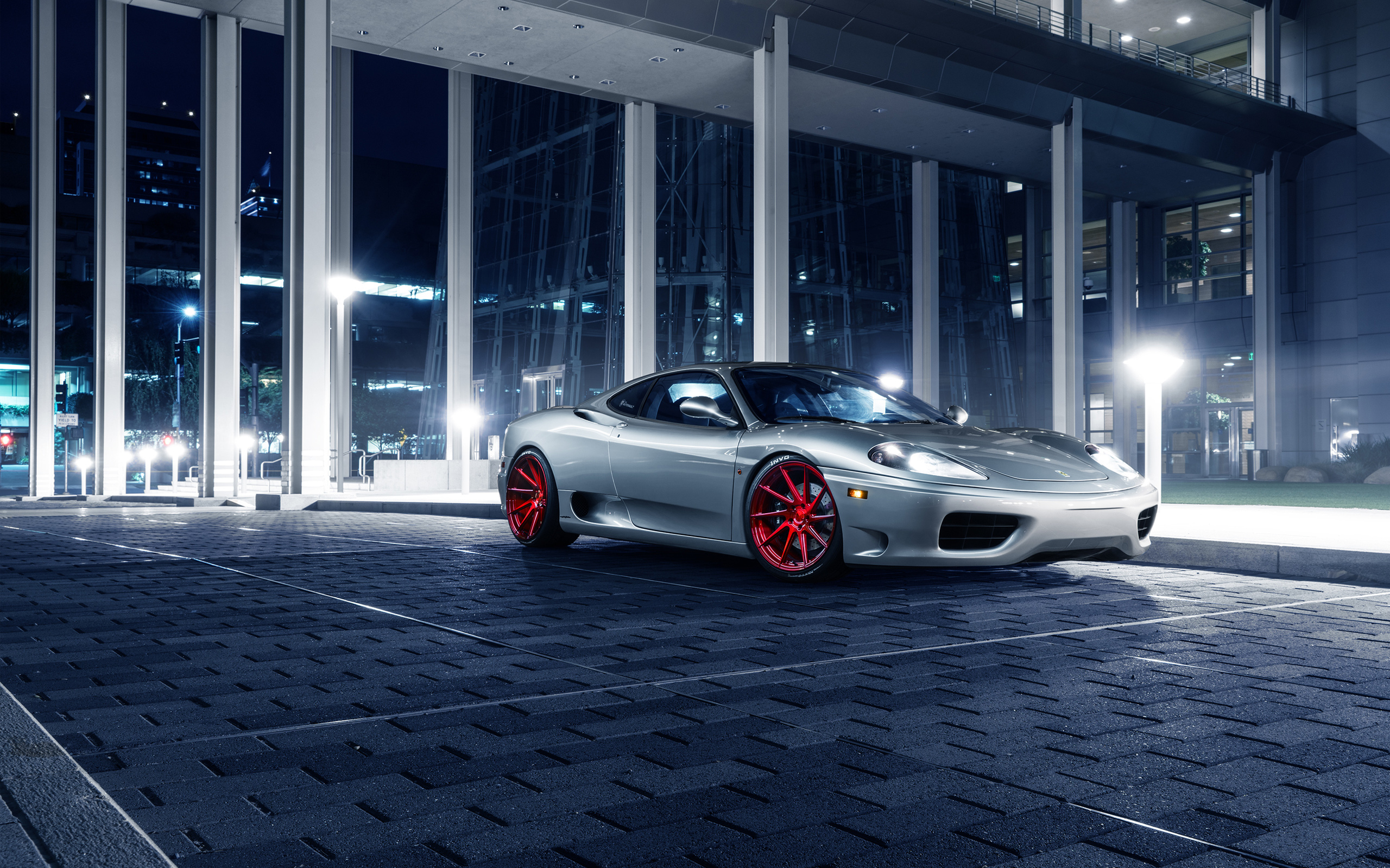 Avant Ferrari Wheels Garde Modena - Light Painting Photography In Advertising , HD Wallpaper & Backgrounds