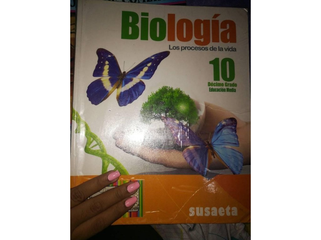 Libro De Biologia 12 Susaeta , HD Wallpaper & Backgrounds